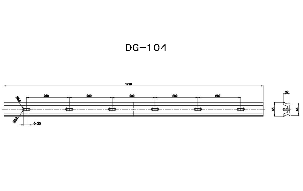 Precision rails and slidersDG-（101 102 104 ） HT-（111 112 113）