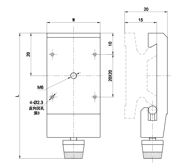 Slide table sliderHT-（311、313、314）DG-（303、304）