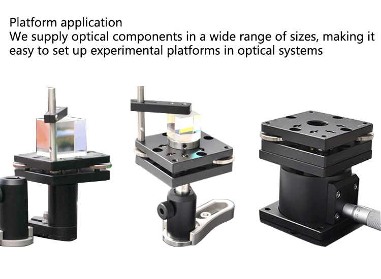 Manual Fine Adjustment Horizontal Tilt Stage PT-SD76