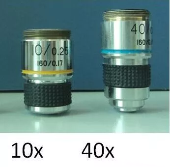 How do eyepieces and objectives fit?