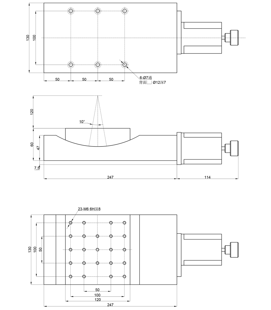 PT-GD305 Motorized Goniometer Stage