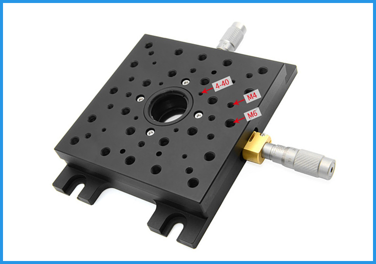 Manual Fine Adjustment Dual Axis Linear Moving Stage PT-SD79/80