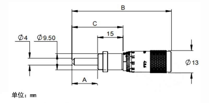 Stainless steel vernier differential head/micrometer head/compatible with newport Stainless steel vernier differential head/micrometer head/compatible with newport