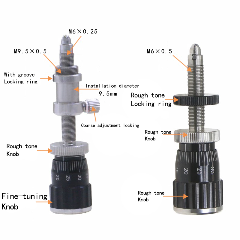 Precision differential micro head, micrometer head, division card, actuator, ultra-high precision 2.5μm circle Precision differential micro head, micrometer head, division card, actuator, ultra-high precision 2.5μm circle