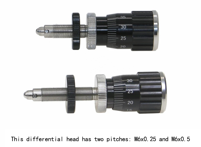 Precision differential micro head, micrometer head, division card, actuator, ultra-high precision 2.5μm circle Precision differential micro head, micrometer head, division card, actuator, ultra-high precision 2.5μm circle