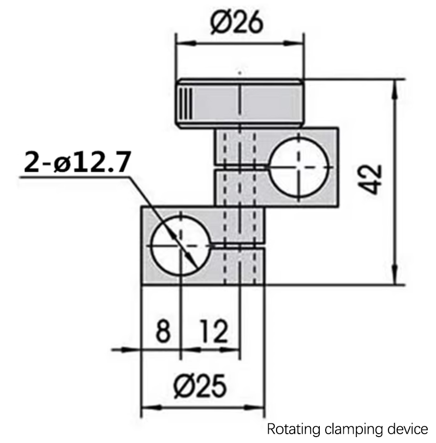 Crossbar frame, universal joint frame. Rotatable fixed frame. Specifications are available for selection.