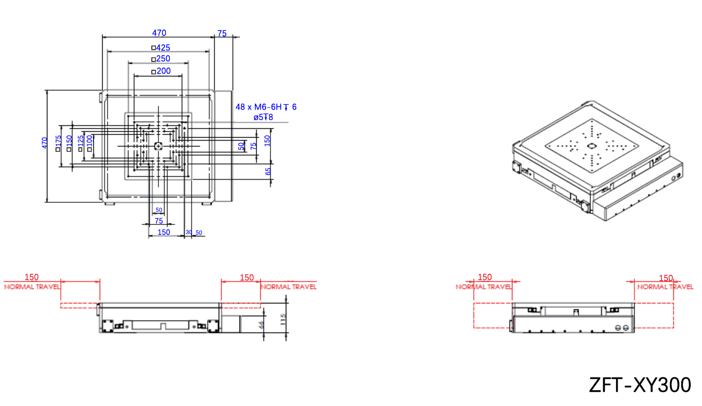 The repetitive positioning accuracy of the electric XY-axis mechanical direct-drive linear table is ±100nm and ±150nm. The repetitive positioning accuracy of the electric XY-axis mechanical direct-drive linear table is ±100nm and ±150nm.