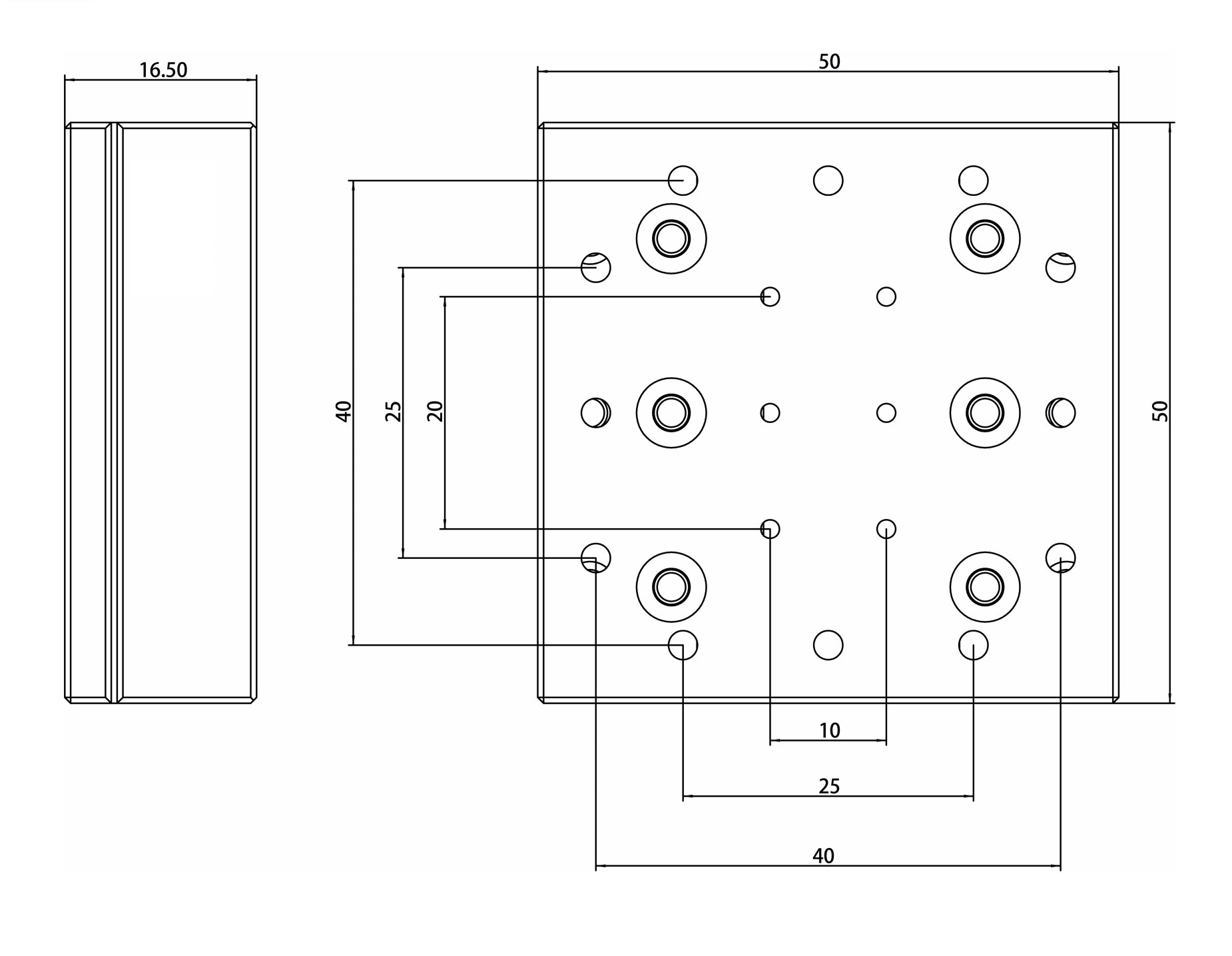 Stroke ± 10 mm XYZ Triaxial Large Stroke Inertial Piezoelectric Nano Platform