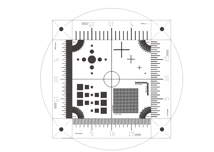 Multifunctional Objective Micrometer, Reticle, Ruler