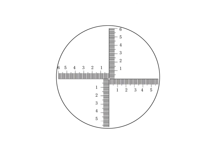  Measuring Ruler, Reticle, Calibration Target, Scaleplate FC-903