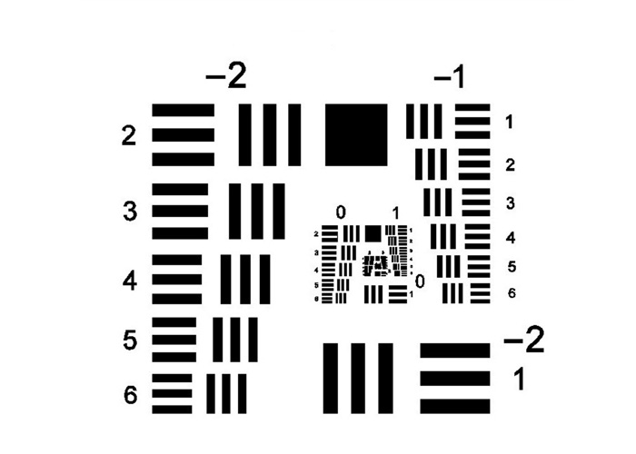 Calibration Board, Reticle, Scaleplate USAF1951-601 