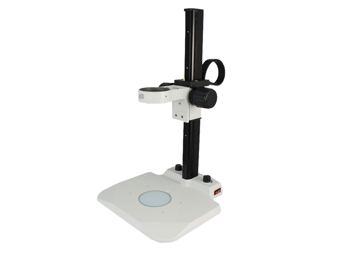  76mm LED Illuminated Light Track Stand Microscope Stand ZJ-602