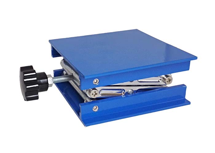 Pt-ls01 laboratory manual lifting platform, small lifting platform, simple lifting platform