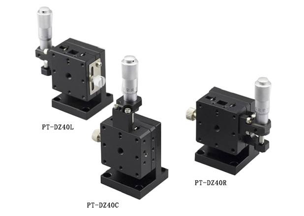 PT-DZ40 Manual Lifting Platform Lifting Platform with Differential Head on Z Axis of Upper and Lower Lifting Platform