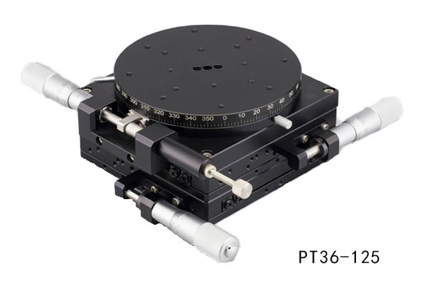 PDV PT36-40/60/80/100/125 XY Manual Multidimensional Combination Platform XY Theta Axis Displacement Platform