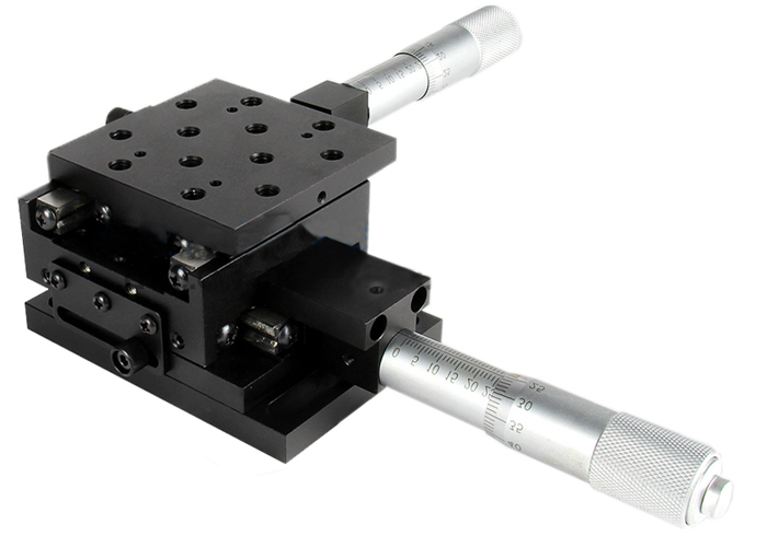 Two axis precision manual translation table XY displacement table