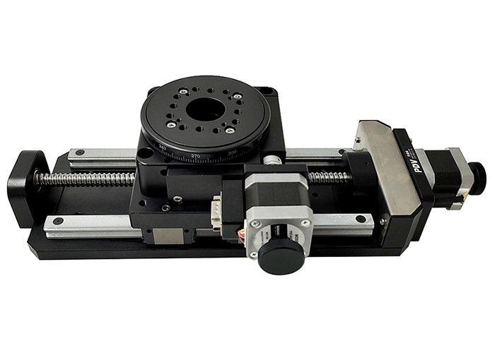 Two Axis Motorized Displacement Stage High Precision Motorized Linear Stage Electric Rotary Stage