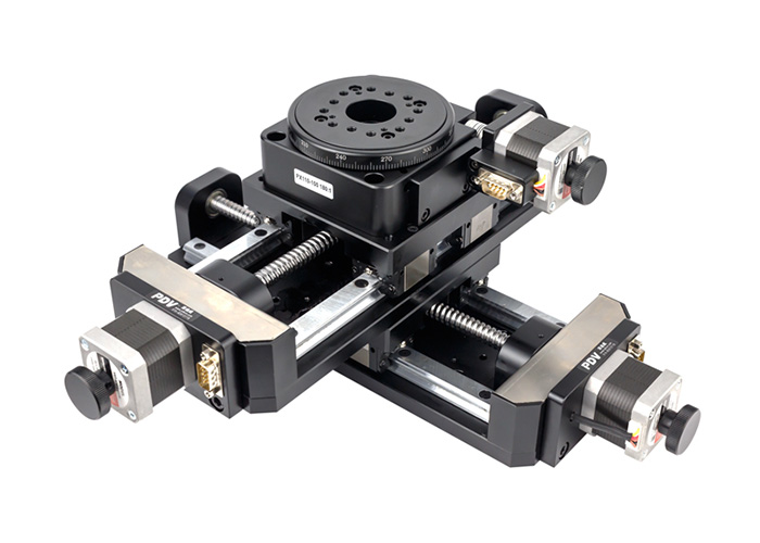 XYR Motorized Three-axis Stage Precision XY Linear Stage Rotation Stage