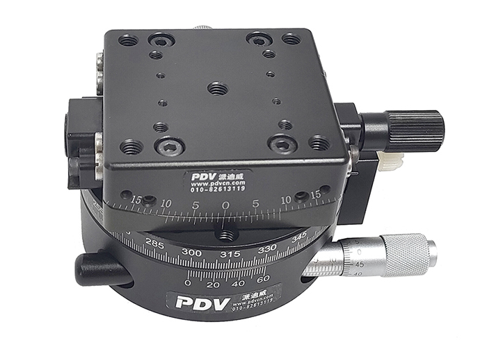 Manual Two Axis Combined Stage Goniometer Rotary Table Manual Two Axis Combined Stage Goniometer Rotary Table