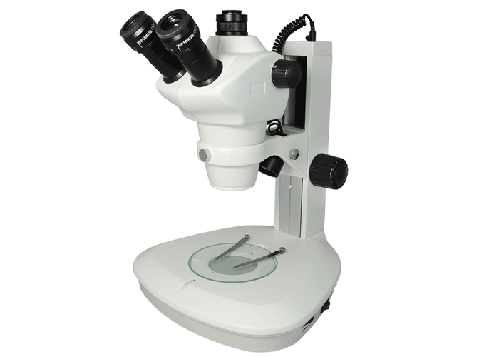 What is the difference between a stereoscopic microscope and an optical microscope?