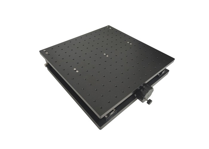 The punching base of manual tilt table angle adjustment platform tilt table bears 70kg of PT-QX400.