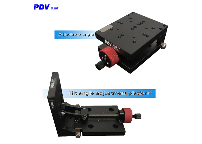 Adjustable Angle Adjustment Platform Manual Tilt Stage PT-QX08