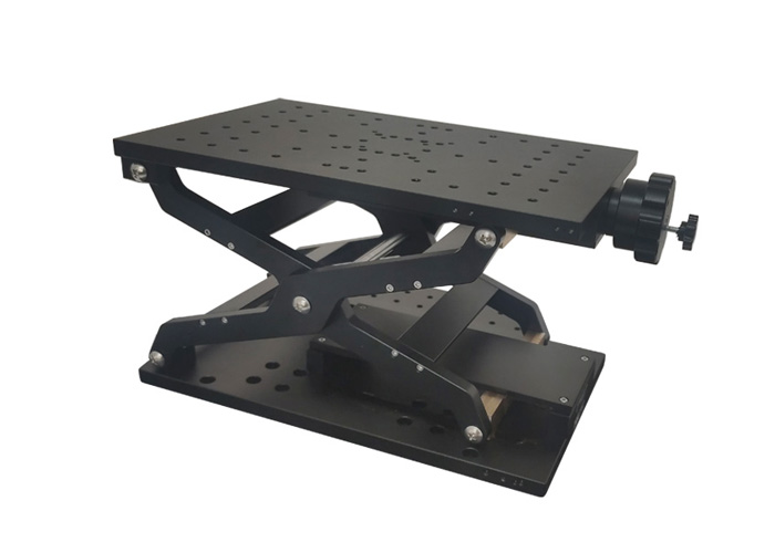 PT-SD413 precision manual lifting table, manual lifting table, manual displacement table, lifting slide table