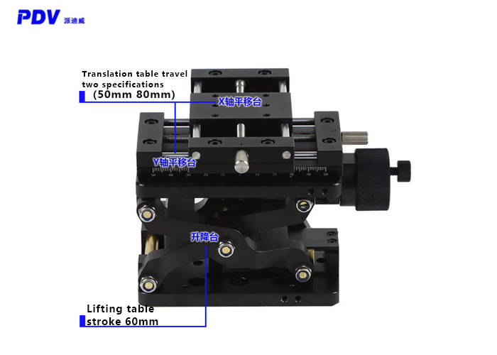 XYZ Manual Multidimensional Stage Z-Axis Lifting XY Translation Combined platform