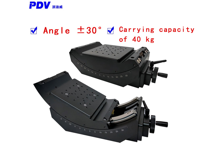 Experiment Fine Tuning Angle Tilt Slide Platform Manual Goniometer Stage PT-SD313