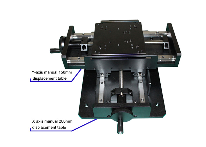 Precision XY two dimensional manual adjustment table XY axis displacement table slide table PT-SD140XY