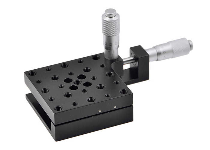 Manual Two Axis Tilt Rotary Stage XY Axis Pitch Deflection Platform PT-QX10