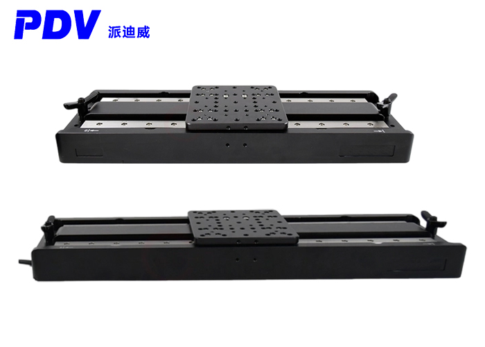 The PT-ZW220 high-precision direct drive electronically controlled translation stage has long strokes of 220 and 300mm