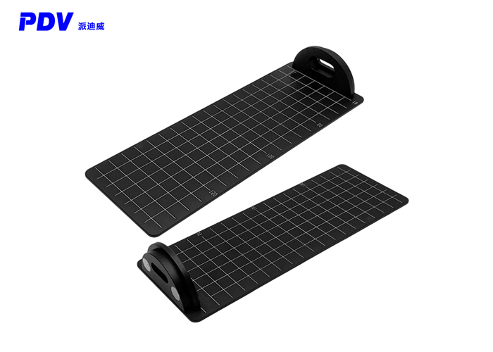 Magnetic base laser baffle, laser engraved metric/imperial scale laser protective baffle Magnetic base laser baffle, laser engraved metric/imperial scale laser protective baffle