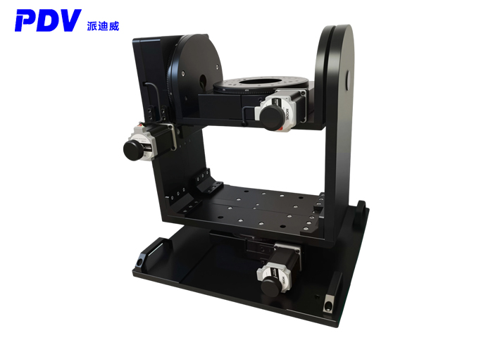 PT-SW02 Electric Three-Dimensional Rotating Displacement Stage / Electric Angular Positioning Stage PT-SW02 Electric Three-Dimensional Rotating Displacement Stage / Electric Angular Positioning Stage