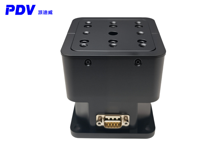 N20 high-precision electric lifting platform, with an accuracy of 8 μm and a center load capacity of 10 kilograms.