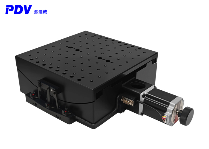 The precision electric Angle position table has a maximum load of 150kg and a pitch of ±5°