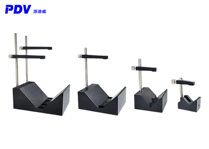 Cylinder clamping device, V-shaped gripper, Laser fixture