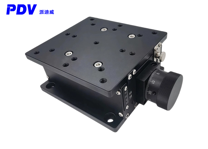 High-precision Z-axis manual height-adjustable platform with wedge-shaped one-dimensional height adjustment PT-SD512 High-precision Z-axis manual height-adjustable platform with wedge-shaped one-dimensional height adjustment PT-SD512