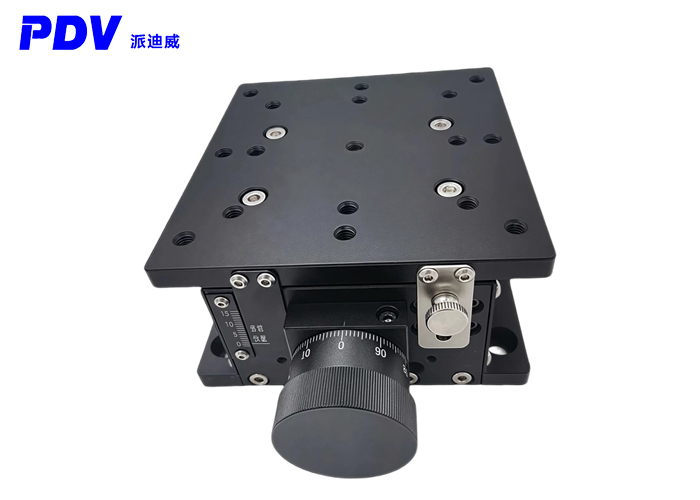 High-precision Z-axis manual height-adjustable platform with wedge-shaped one-dimensional height adjustment PT-SD512 High-precision Z-axis manual height-adjustable platform with wedge-shaped one-dimensional height adjustment PT-SD512