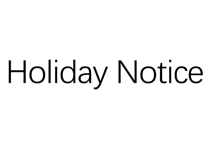 Labour Day Holiday Notice