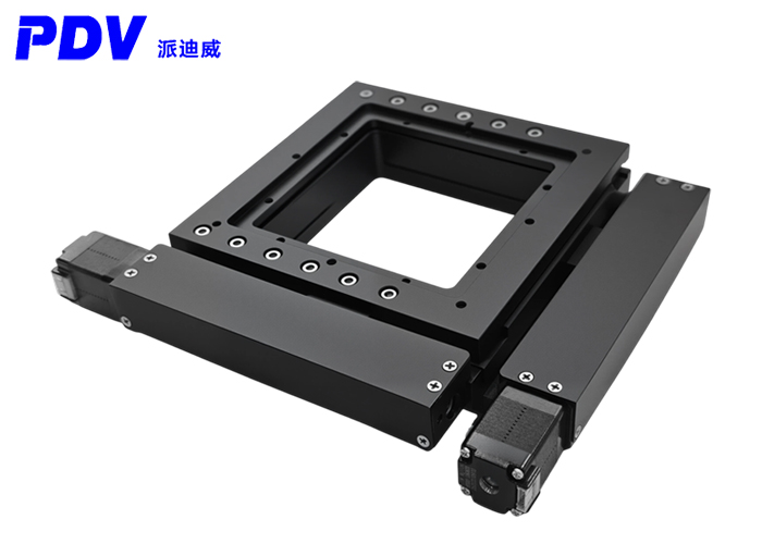 PT-12XY60 High-precision Electric Integral XY Positioning Stage with 60mm XY Axis Travel PT-12XY60 High-precision Electric Integral XY Positioning Stage with 60mm XY Axis Travel