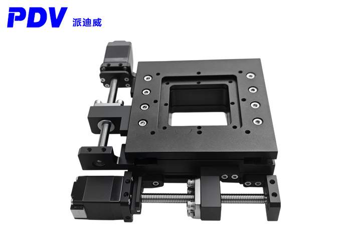 PT-12XY60 High-precision Electric Integral XY Positioning Stage with 60mm XY Axis Travel PT-12XY60 High-precision Electric Integral XY Positioning Stage with 60mm XY Axis Travel