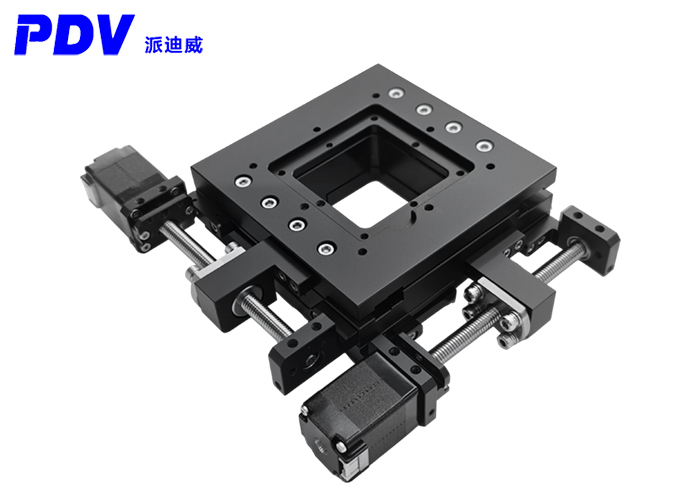 PT-12XY60 High-precision Electric Integral XY Positioning Stage with 60mm XY Axis Travel PT-12XY60 High-precision Electric Integral XY Positioning Stage with 60mm XY Axis Travel