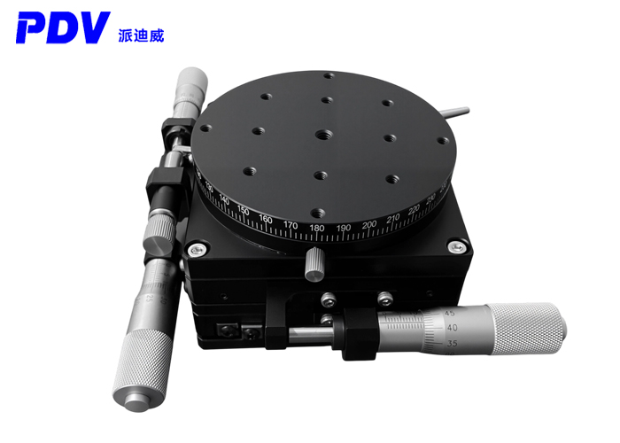 PDV PT36-40/60/80/100/125 XY Manual Multidimensional Combination Platform XY Theta Axis Displacement Platform PDV PT36-40/60/80/100/125 XY Manual Multidimensional Combination Platform XY Theta Axis Displacement Platform