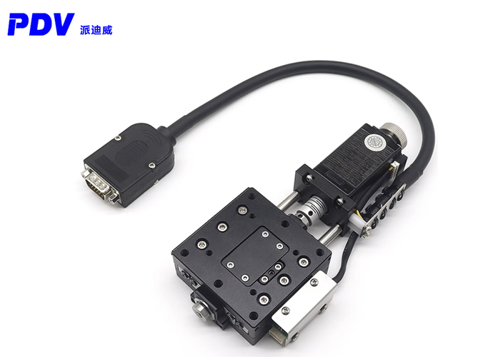 PT-GD06100 Electric Angular Positioning Platform - Slide Platform with Optical Coupling Equipment