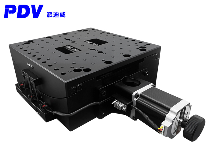 The precision electric Angle position table has a maximum load of 150kg and a pitch of ±5° The precision electric Angle position table has a maximum load of 150kg and a pitch of ±5°