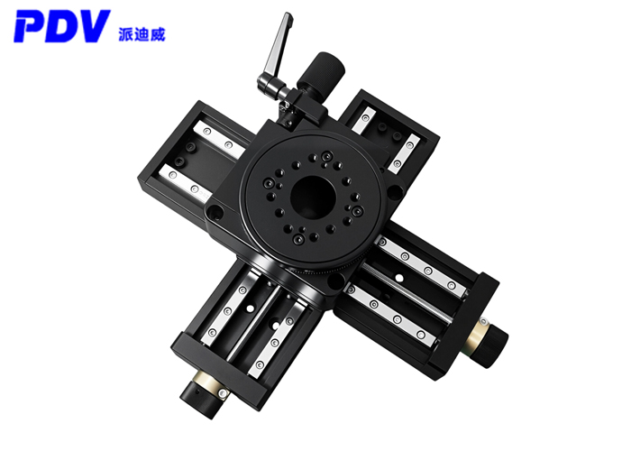 Manual three-dimensional assembly table XYR adjustment table PP170-150 (XY) + PX110-10 Manual three-dimensional assembly table XYR adjustment table PP170-150 (XY) + PX110-10
