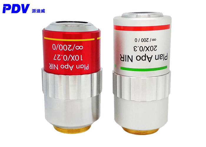 Infrared objective lens NIR/IR 10X/20X Wavelength: 400NM - 1800NM HY-10CB