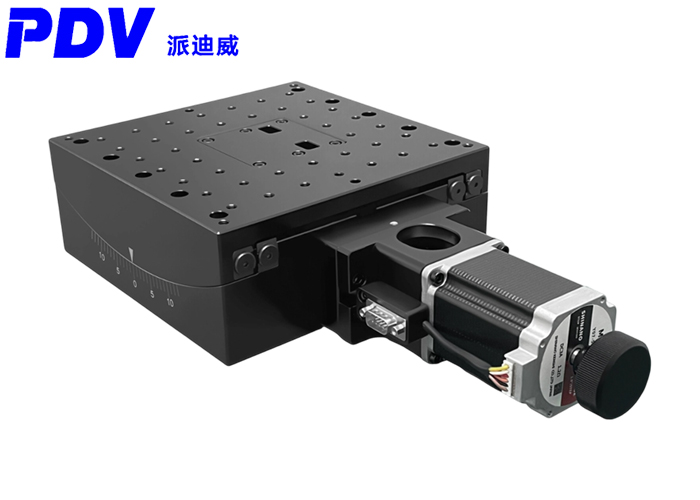 High-precision electric angular positioner. Arc swivel table. Table surface size: 200 × 200 mm High-precision electric angular positioner. Arc swivel table. Table surface size: 200 × 200 mm