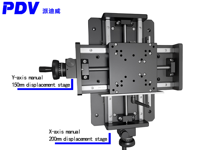 Precision XY two dimensional manual adjustment table XY axis displacement table slide table PT-SD190 Precision XY two dimensional manual adjustment table XY axis displacement table slide table PT-SD190